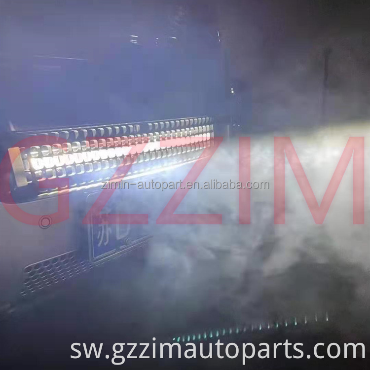 ABS Plastiki LED Front Grille Taa Kits Waterproof Amber LED Grille Light kwa Defender 2021